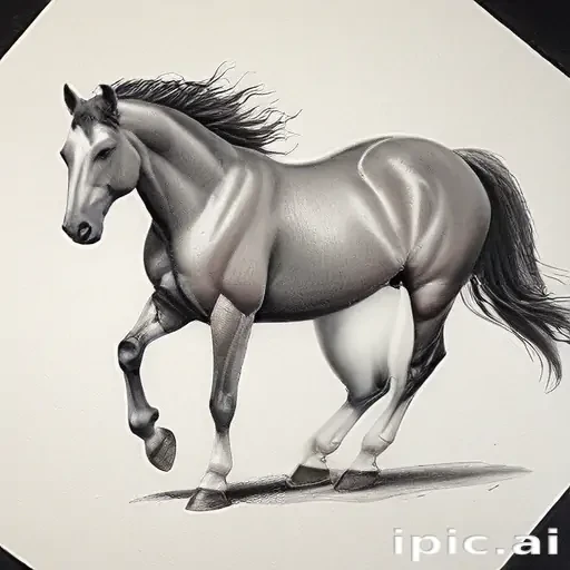 horse images drawing