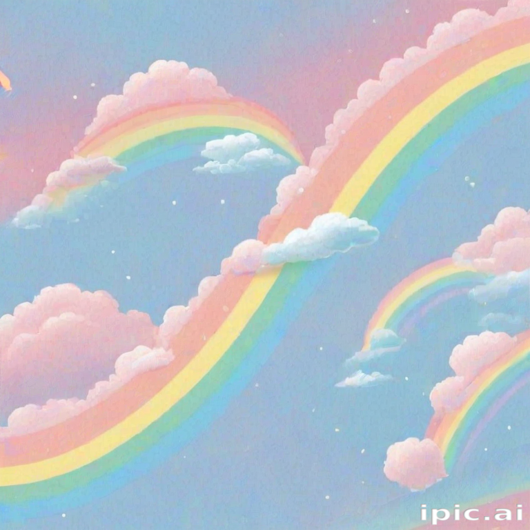 rainbow wallpapers pastel