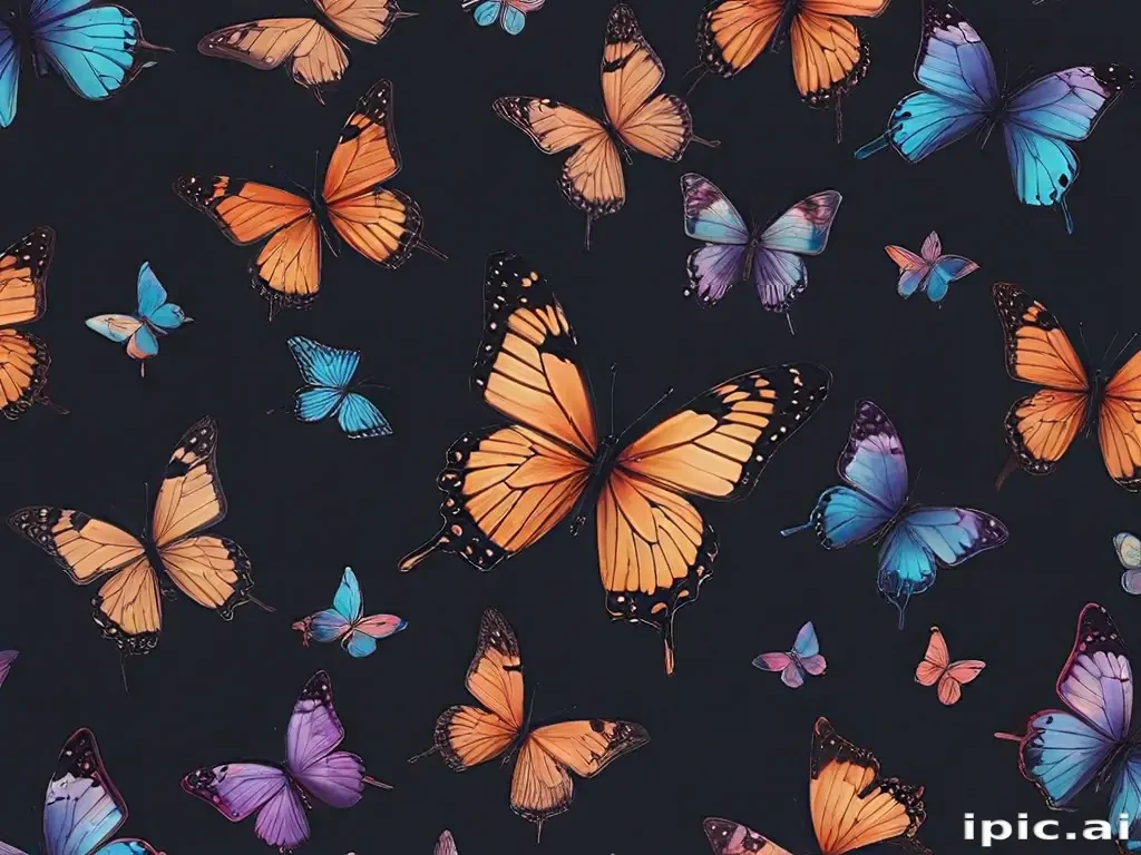 butterfly aesthetic wallpaper