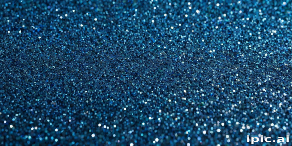 blue glitter background