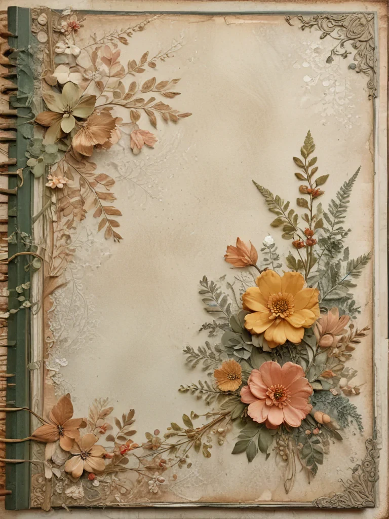 background of scrapbook