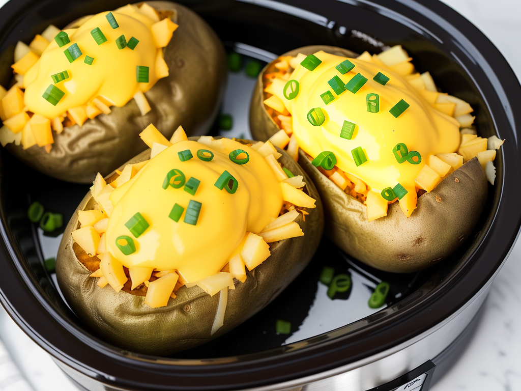 crock pot baked potatoes without foil