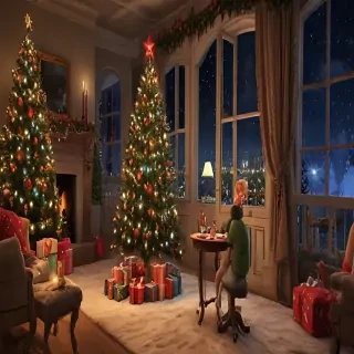 christmas eve wallpaper