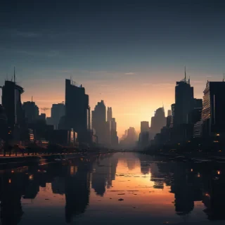 city silhouette png