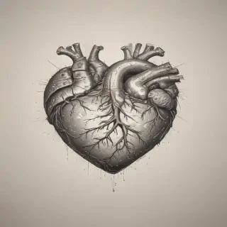 hand drawn heart
