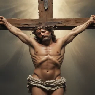 christ on the cross image