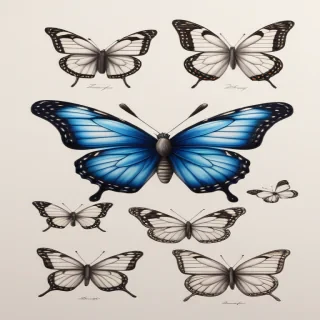 butterfly pictures drawing
