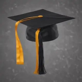 graduation cap transparent background