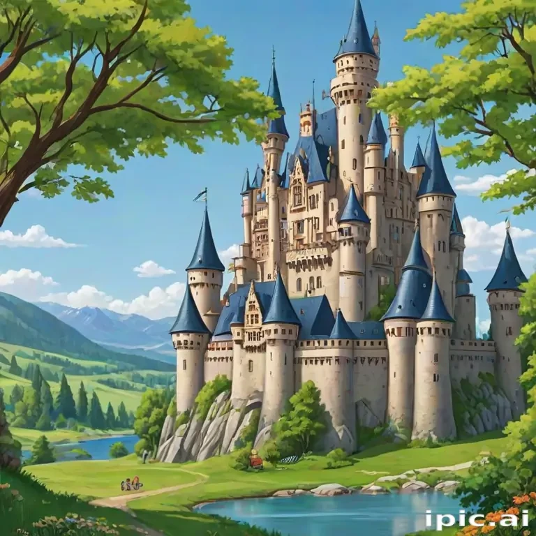 cartoon castel