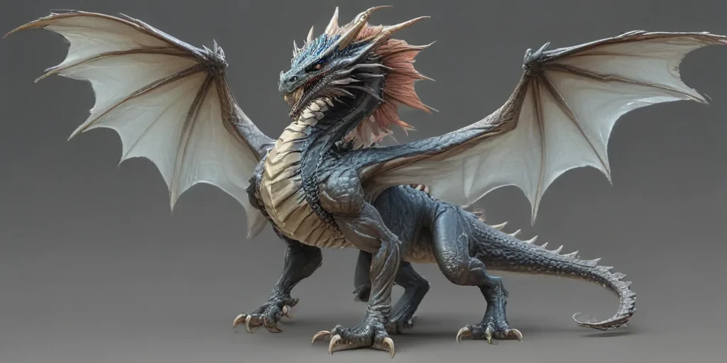 transparent dragon