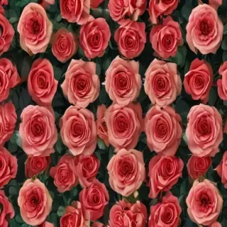 rose border