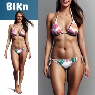 bikini mockup
