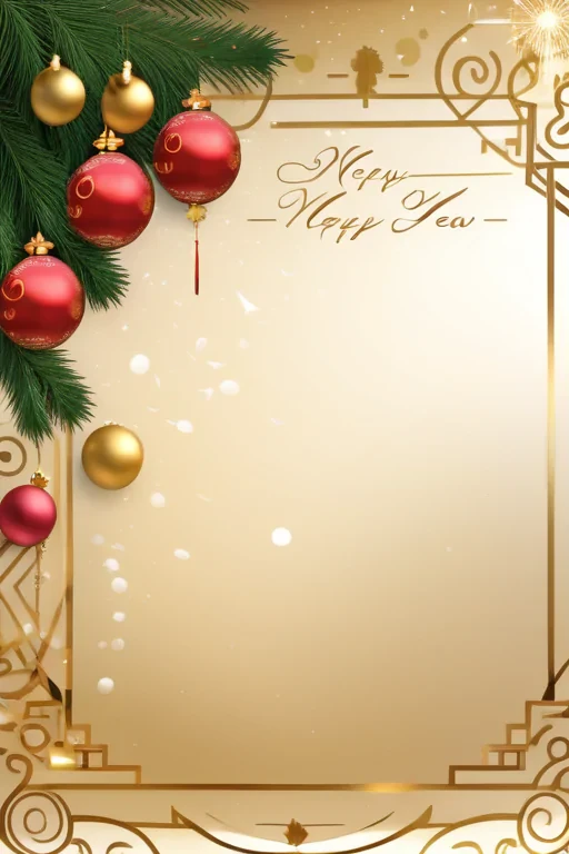 background new year