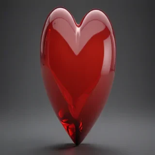 red heart