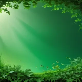green background aesthetic