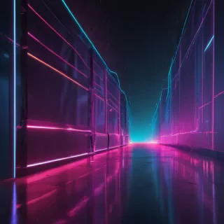 neon color background