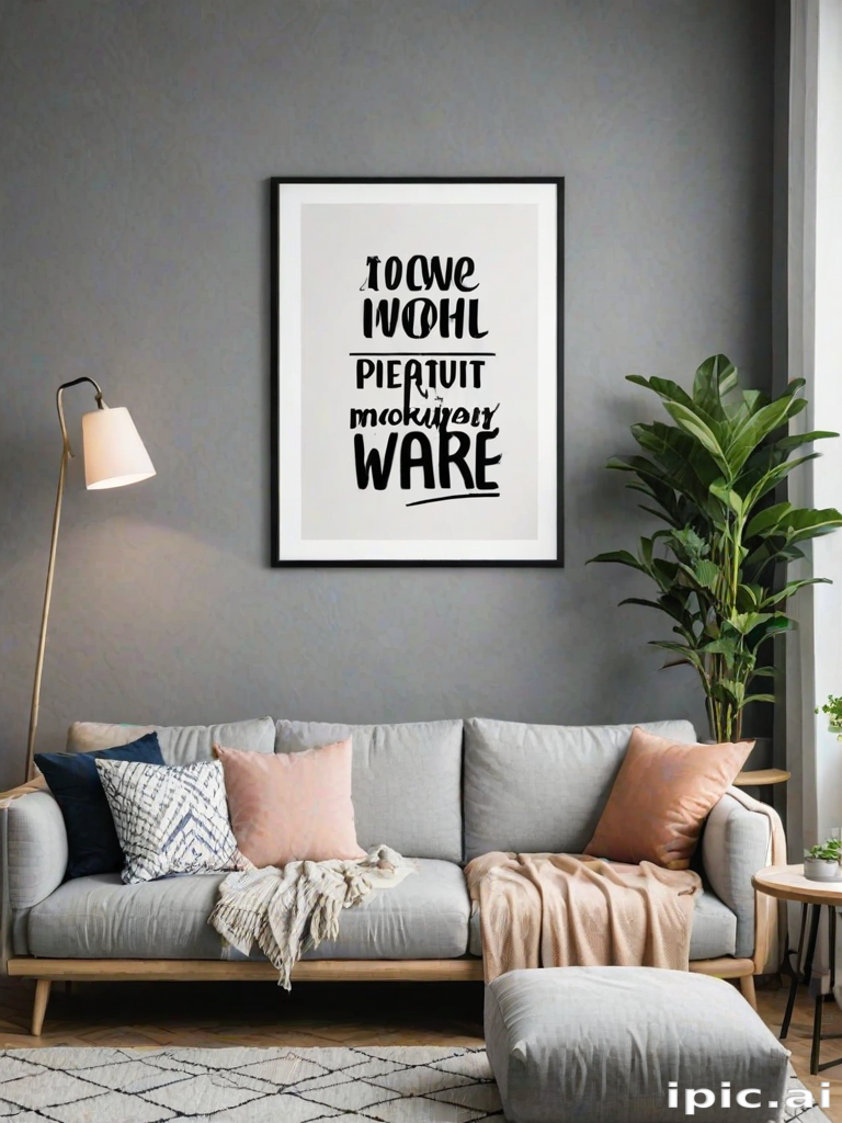 free wall art mockups