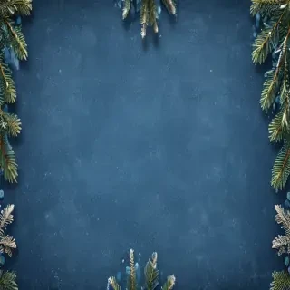 blue christmas bg