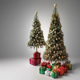 transparent background christmas tree
