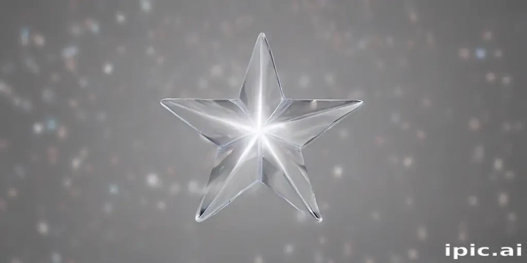 transparent star