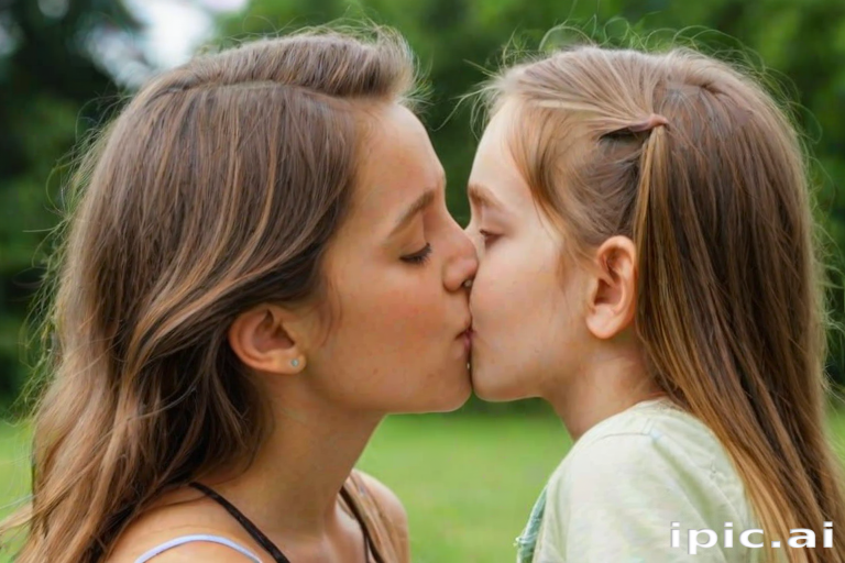 2 girls kissing