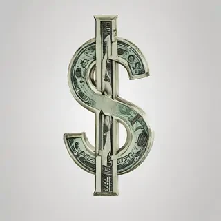 dollar sign transparent