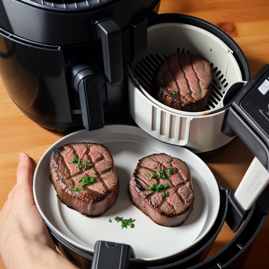 how long to cook filet mignon in air fryer