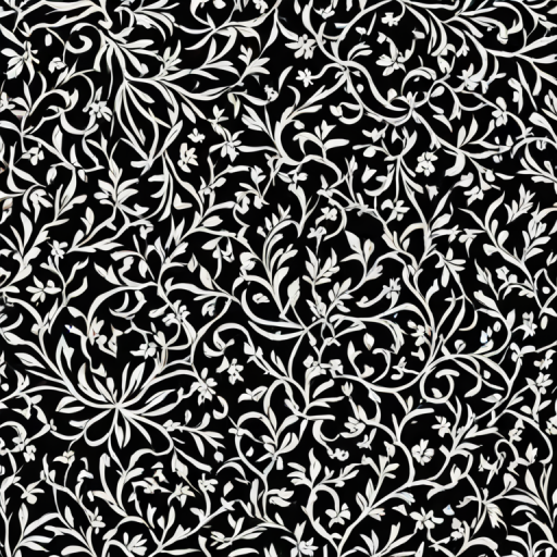 black and white pattern