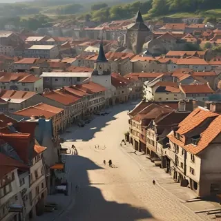 town background