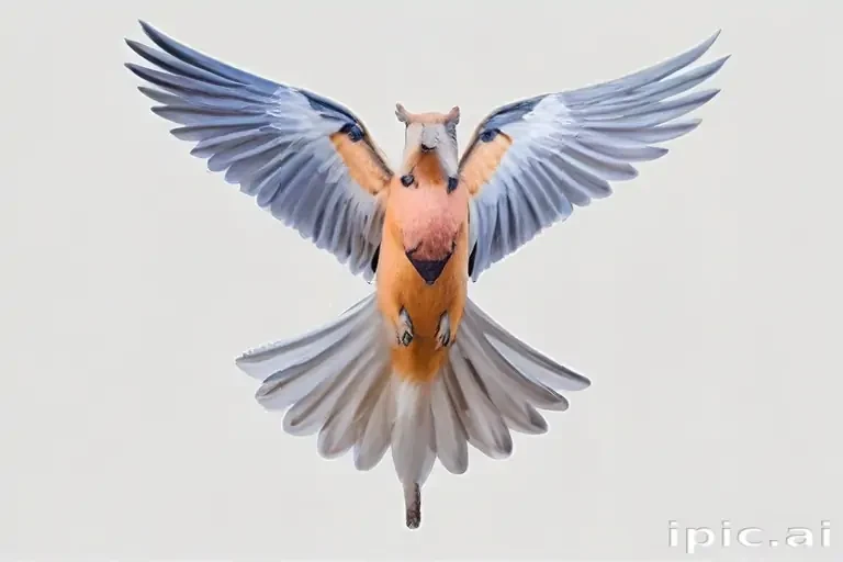 birds flying transparent background