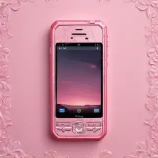 phone pink wallpaper