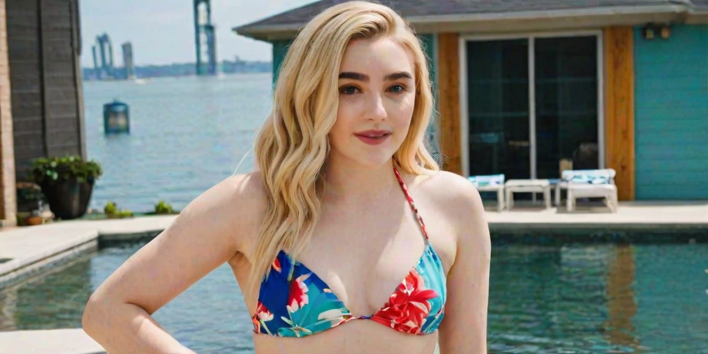 meg donnelly in a bikini