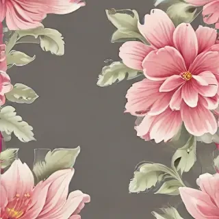 flower transparent border