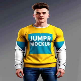 jumper mockup