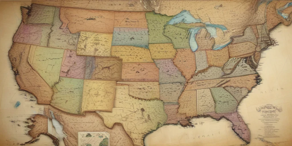 map of the united states