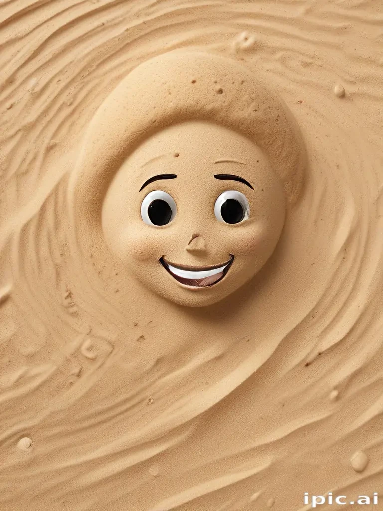 cartoon sand