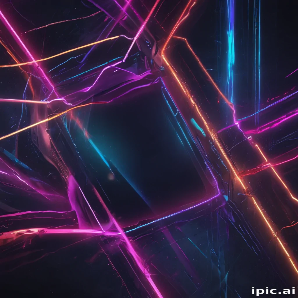 neon background aesthetic