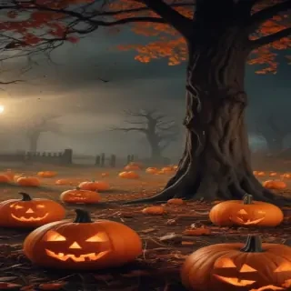 halloween background aesthetic