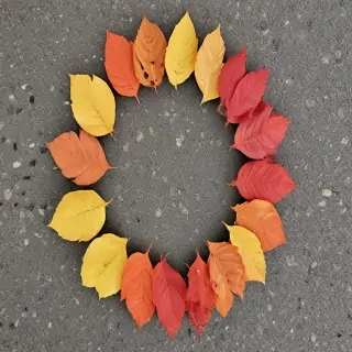 leaf circle