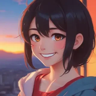 anime smile gif