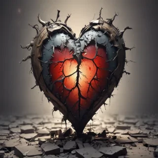 wallpaper broken heart images