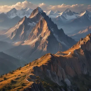 mountains transparent