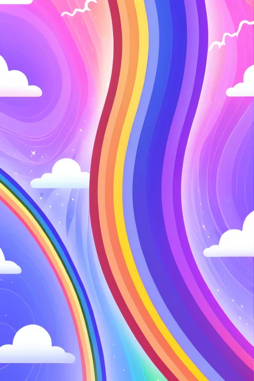 rainbow zoom backgrounds