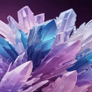 crystals background