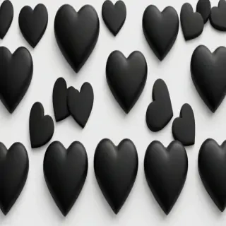 black hearts png