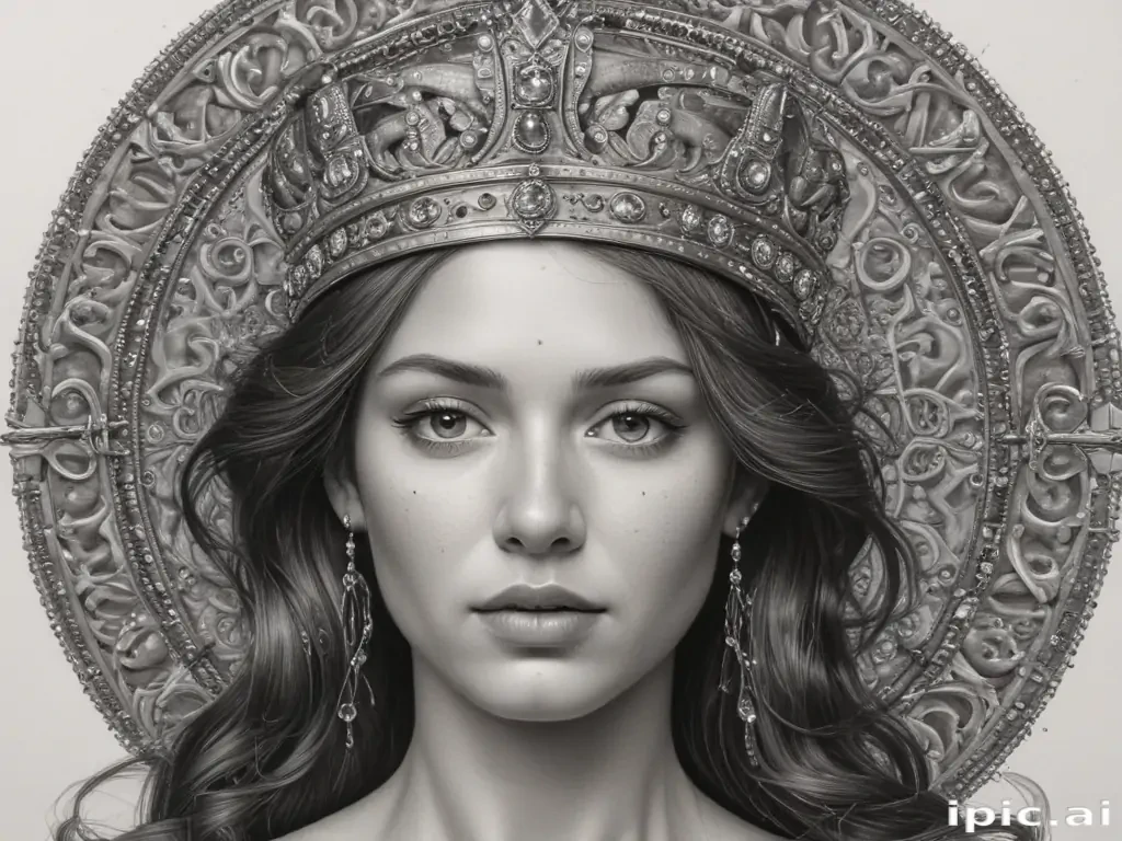 crown drawing