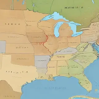 u.s. map