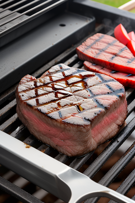 beef cube steak on grill