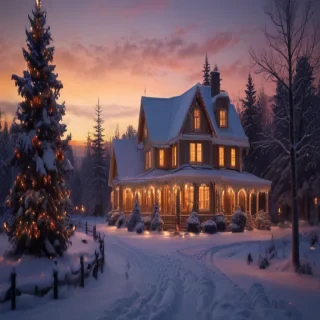 christmas outline