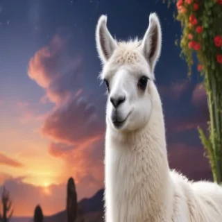 cute llama wallpaper